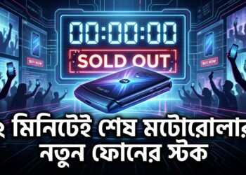 ২ মিনিটেই শেষ মটোরোলার নতুন ফোনের স্টক